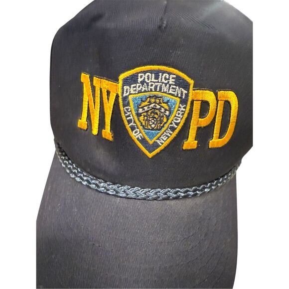 NYPD City Of New York Police Department Adjustable  Strapback Hat Cap - Picture 4 of 5
